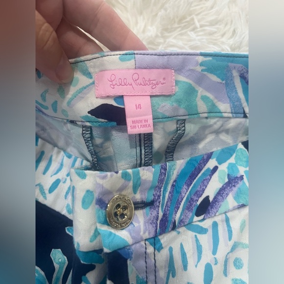 Lilly Pulitzer Kelly Pants - size 14 - Picture 4 of 10